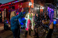 bubble people Mardi Gras